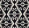 Safavieh Wyndham Wyd323 Black/Ivory Area Rug Square