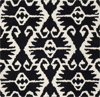 Safavieh Wyndham Wyd323 Black/Ivory Area Rug Square