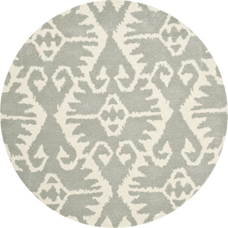 Safavieh Wyndham Wyd323 Grey/Ivory Area Rug Round