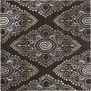 Safavieh Wyndham Amiya Brown/Ivory Area Rug Square