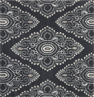 Safavieh Wyndham Amiya Dark Grey/Ivory Area Rug Square