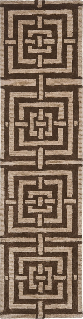 Safavieh Wyndham Euclid Brown Area Rug 