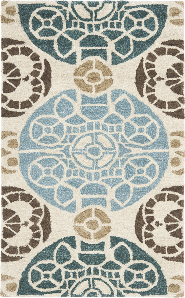 Safavieh Wyndham Irina Beige/Blue Area Rug main image