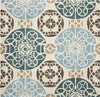 Safavieh Wyndham Irina Beige/Blue Area Rug Square