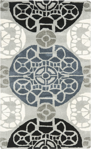 Safavieh Wyndham Irina Grey/Black Area Rug main image