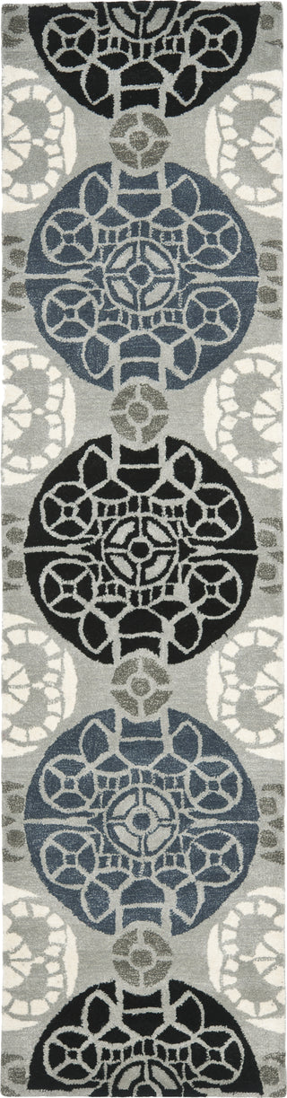 Safavieh Wyndham Irina Grey/Black Area Rug 