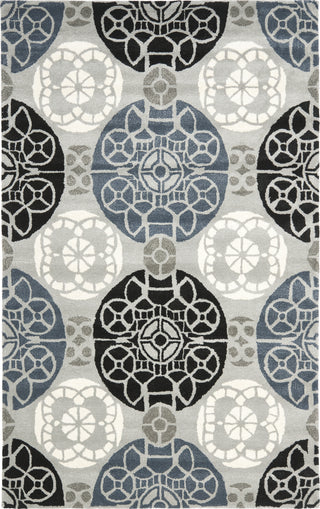 Safavieh Wyndham Irina Grey/Black Area Rug Main