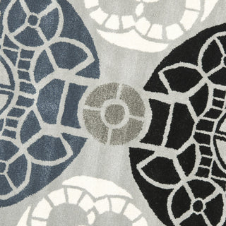 Safavieh Wyndham Irina Grey/Black Area Rug 