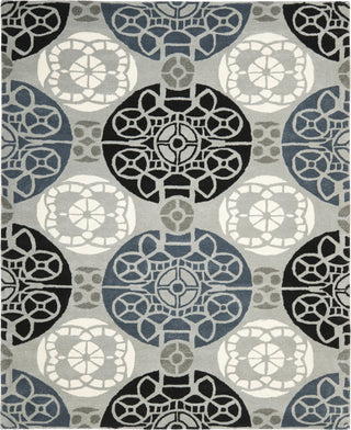 Safavieh Wyndham Irina Grey/Black Area Rug Main