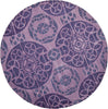 Safavieh Wyndham Irina Purple Area Rug Round