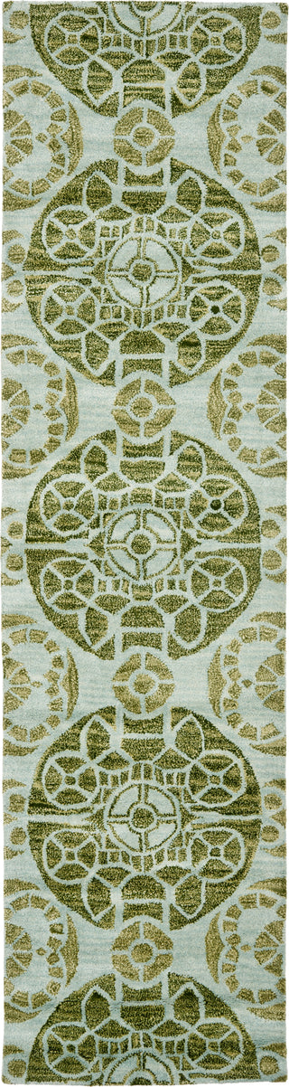 Safavieh Wyndham Irina Turquoise/Green Area Rug 