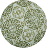 Safavieh Wyndham Irina Turquoise/Green Area Rug Round