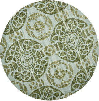 Safavieh Wyndham Irina Turquoise/Green Area Rug Round