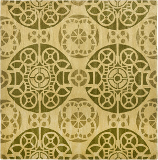 Safavieh Wyndham Irina Honey/Green Area Rug Square