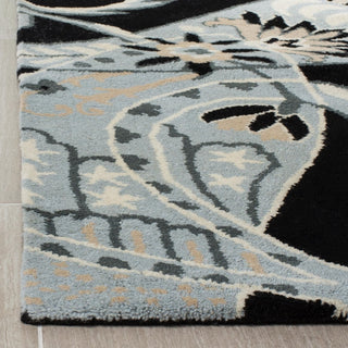 Safavieh Wyndham Nimes Paisley Black/Multi Area Rug Detail