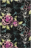 Safavieh Wyndham Sharon Rose Black/Multi Area Rug Main