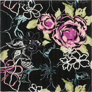 Safavieh Wyndham Sharon Rose Black/Multi Area Rug Square