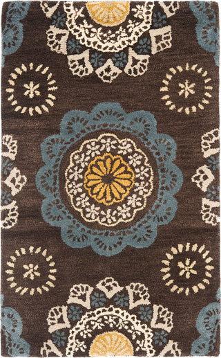 Safavieh Wyndham Wyd610 Eggplant/Multi Area Rug main image