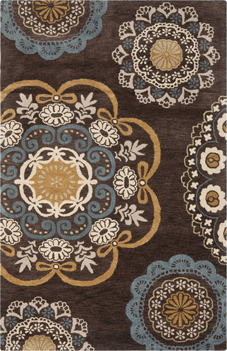 Safavieh Wyndham Wyd611 Eggplant/Multi Area Rug Main