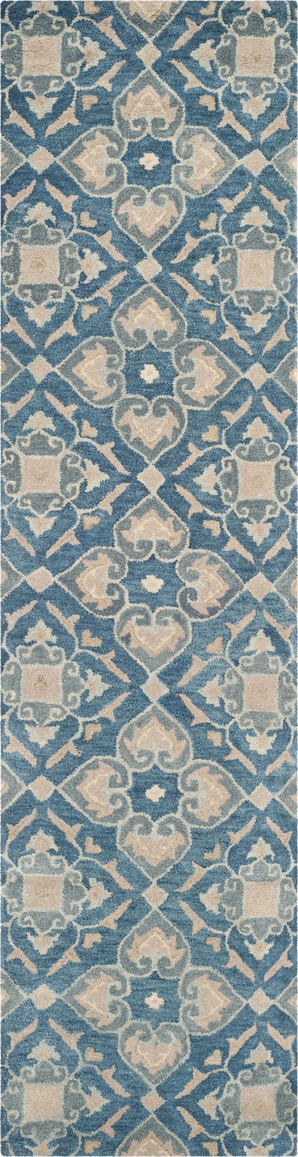 Safavieh Wyndham Wyd614 Blue/Grey Area Rug Incredible Rugs and Decor