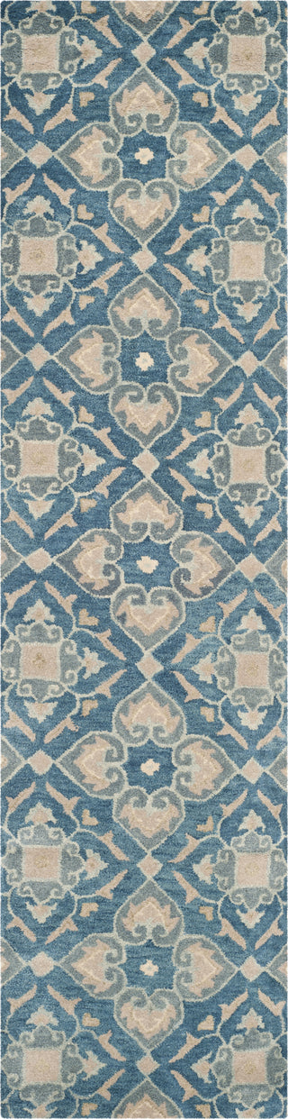 Safavieh Wyndham Wyd614 Blue/Grey Area Rug 