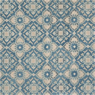 Safavieh Wyndham Wyd614 Blue/Grey Area Rug Square