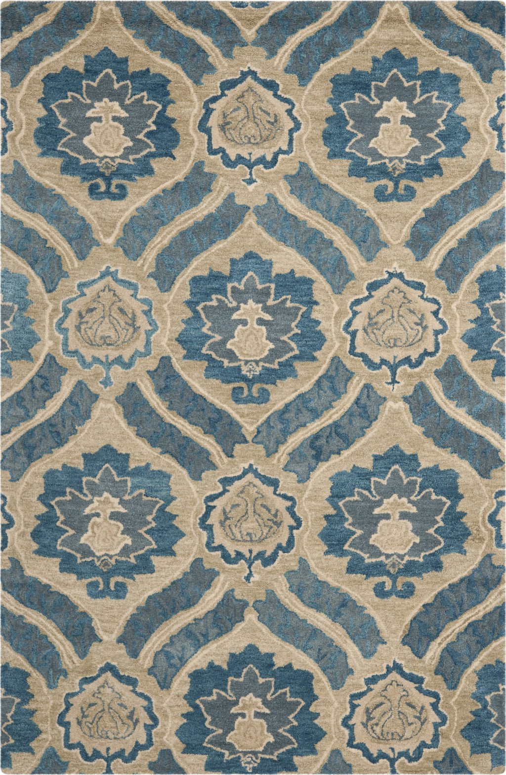 Safavieh Wyndham Wyd616 Blue/Grey Area Rug Incredible Rugs and Decor