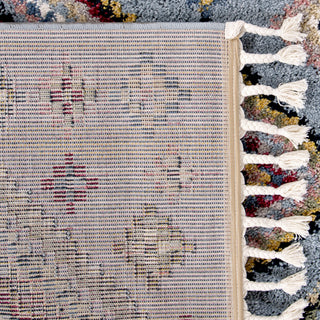 Orian Rugs Saffron Borocco Blue Area Rug 