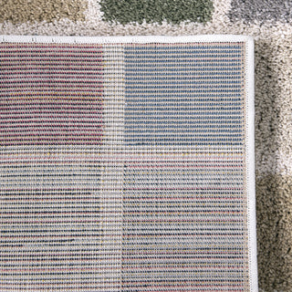 Orian Rugs Saffron Building Blocks Soft White Area Rug 