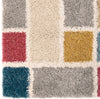 Orian Rugs Saffron Building Blocks Soft White Area Rug Close up
