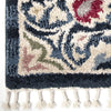 Orian Rugs Saffron Chesterfield Prussian Blue Area Rug Close up