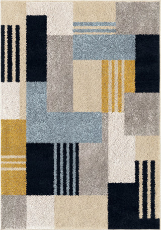 Orian Rugs Saffron Double Trouble Grey Area Rug main image