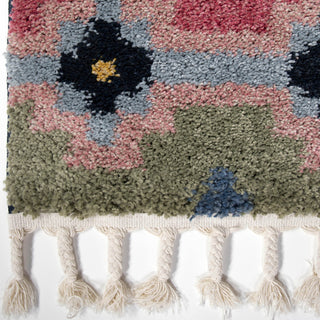 Orian Rugs Saffron Mayan Stripe Multi Area Rug Close up