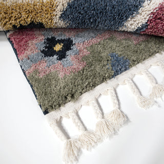 Orian Rugs Saffron Mayan Stripe Multi Area Rug Pile Image