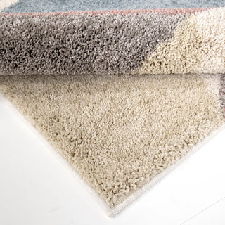 Orian Rugs Saffron Sharp Edge Soft White Area Rug Pile Image