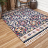 Orian Rugs Saffron Tarpon Springs Prussian Blue Area Rug Lifestyle Image Feature