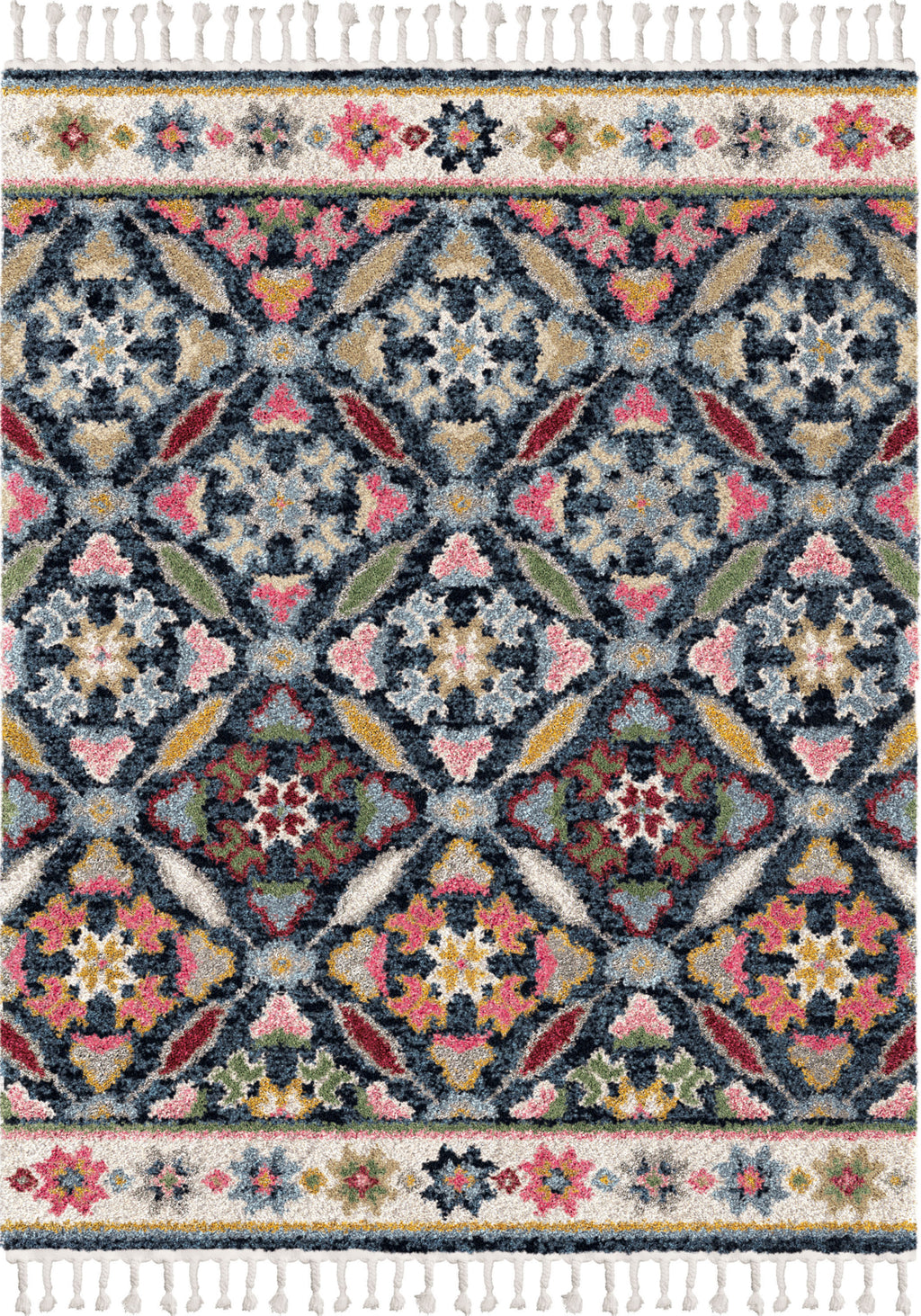Prussian Rugs Orian Rugs Saffron Tarpon Springs Prussian Blue Area Rug – Incredible ...