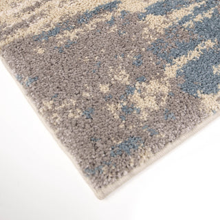 Orian Rugs Saffron Undercover Cloud Grey Area Rug Corner Image