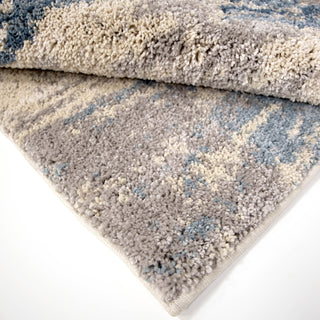 Orian Rugs Saffron Undercover Cloud Grey Area Rug Pile Image
