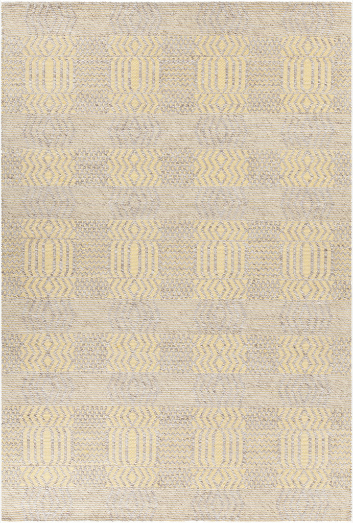 Chandra Salona SAL-34502 Yellow/Natural Area Rug main image
