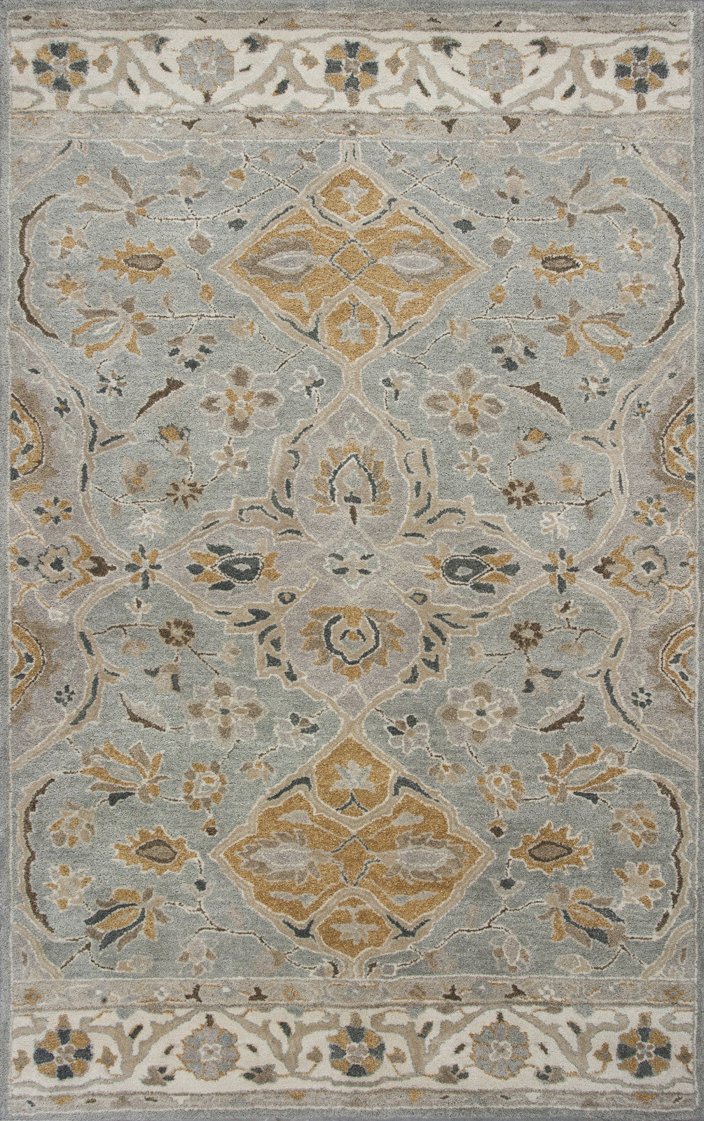 KAS Samara 3601 Slate Grey Marrakesh Area Rug – Incredible Rugs and Decor