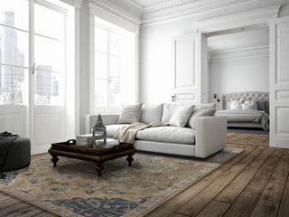 KAS Samara 3608 Taupe Imperial Area Rug Main Image Feature