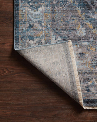 Loloi II Samra SAM-01 Denim / Grey Area Rug Lifestyle Image Feature