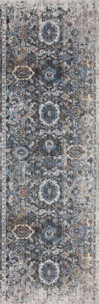 Loloi II Samra SAM-02 Grey / Multi Area Rug 2'7''x 8'0'' Runner