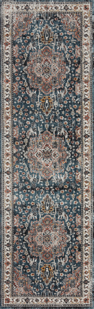 Loloi II Samra SAM-04 Slate / Multi Area Rug2'7''x 8'0'' Runner