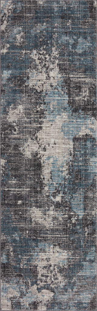 Loloi II Samra SAM-05 Dove / Sky Area Rug Runner Image