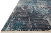 Loloi II Samra SAM-06 Charcoal / Sky Area Rug Corner Image