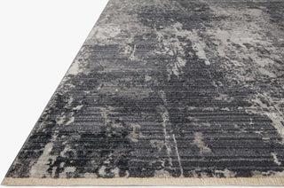 Loloi II Samra SAM-06 Charcoal / Silver Area Rug Corner 