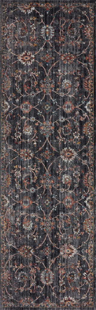 Loloi II Samra SAM-08 Charcoal / Multi Area Rug 2'7''x 8'0'' Runner