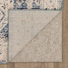 Karastan Cosmopolitan Santee Indigo Area Rug Back Image